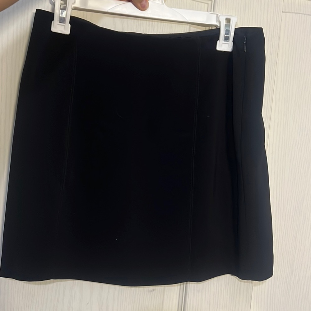 Bebe mini black skirt
